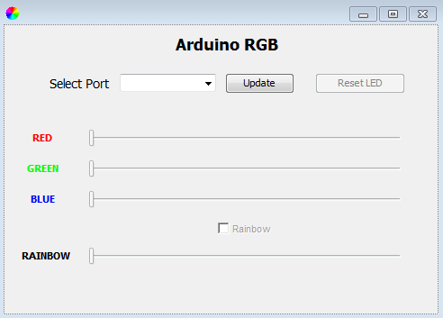 Realizziamo una GUI in Java per gestire Led RGB con Arduino
